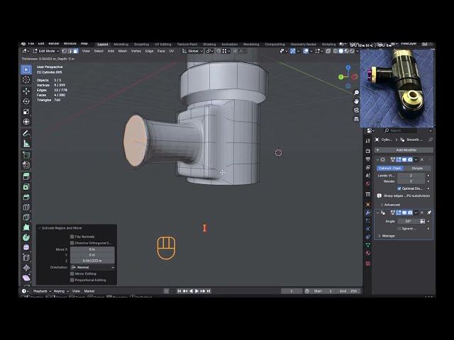  Blender Car Suspension Modeling - Part 2 | Advanced Detailing & Refinement!