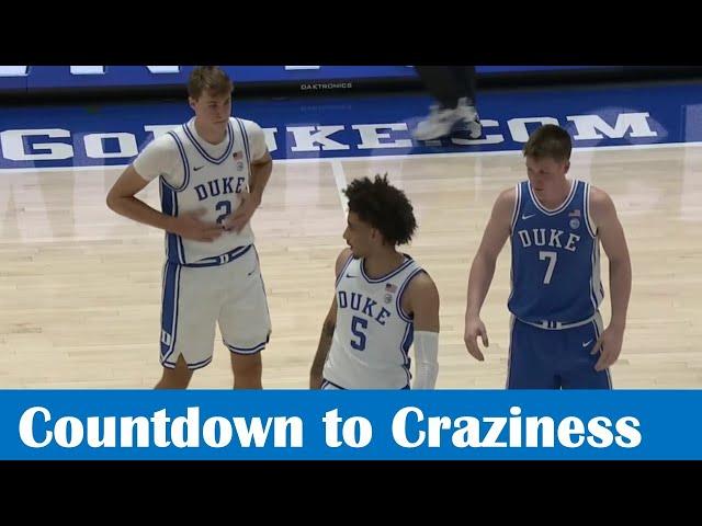 Team Blue vs Team White, 2024 Duke Basketball Countdown to Craziness