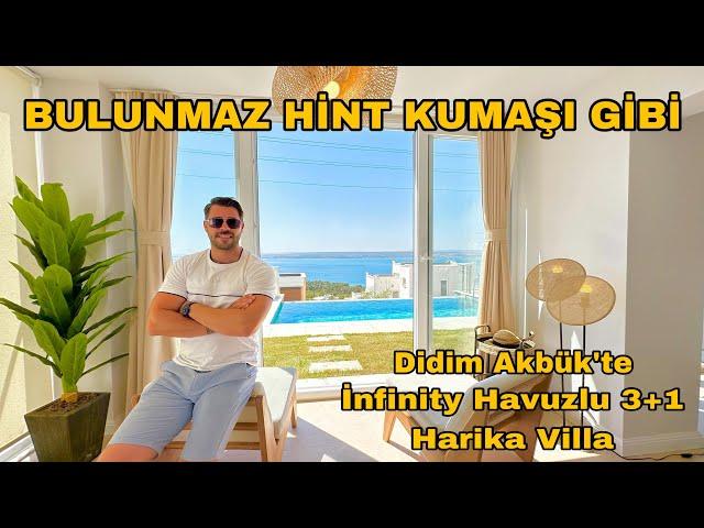 SATTIKDidim Akbükte İnfinity Havuzlu Muazzam Bir Deniz Manzarasına Sahip Harika Villa / No:117