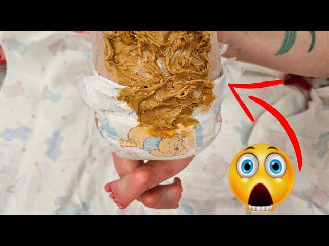 Thrift with me! HAUL! HUGE diaper blowout! Poop Explosion for reborn baby|nlovewithreborns2011..