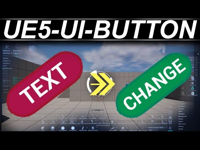 Unreal5 Blueprints: UI-Button Text (Variable CONTROL)