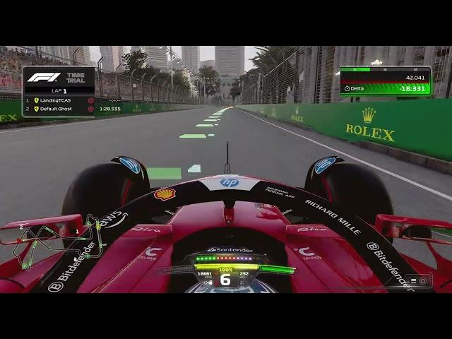 F1 23 Singapore Marina Bay Hotlap [1:26:134] F1 24 Cars and Handling