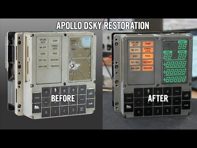 Apollo DSKY Full Restoration (Apollo DSKY - part 2)