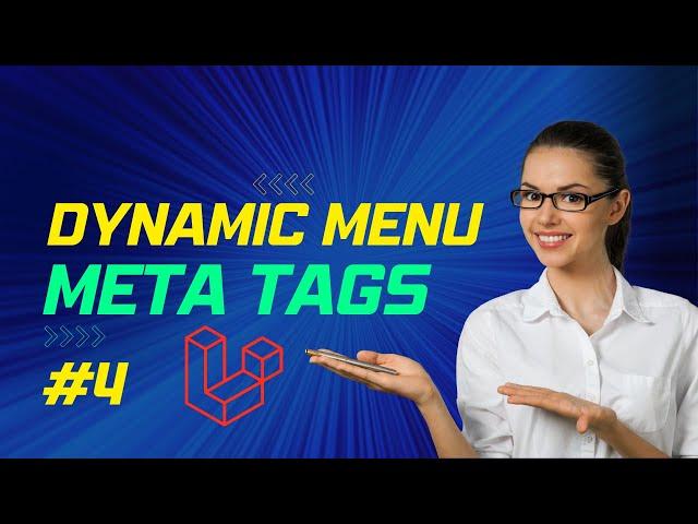 How to Use Dynamic Meta Tags and Active Menu in Laravel  ||  Free Download Source Code