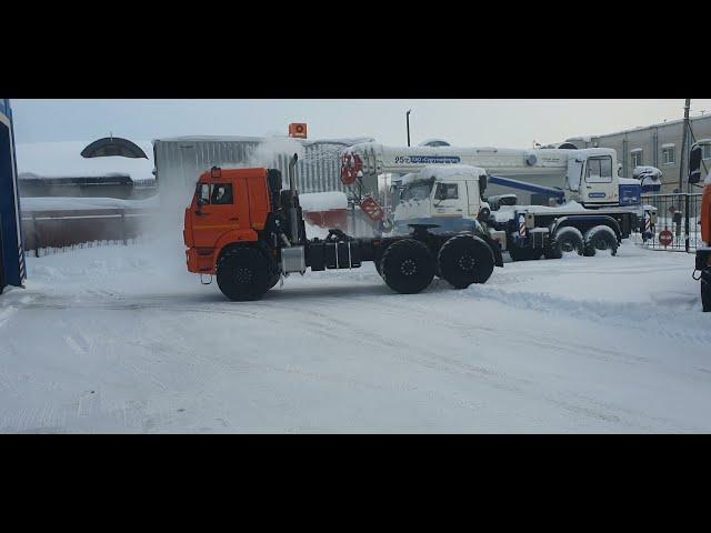 Перегнал камаз 53504 (тягач) в г. Сургут.