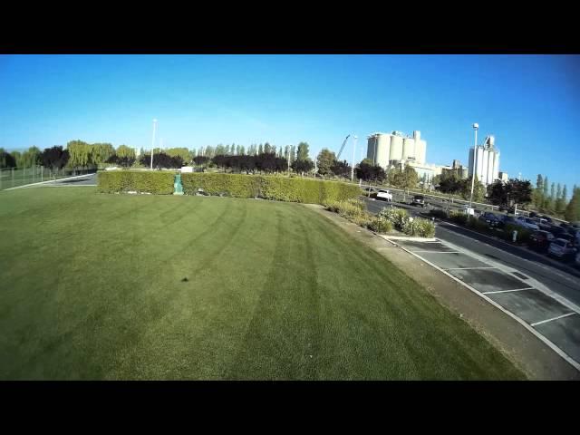 FPV Flight under a car.