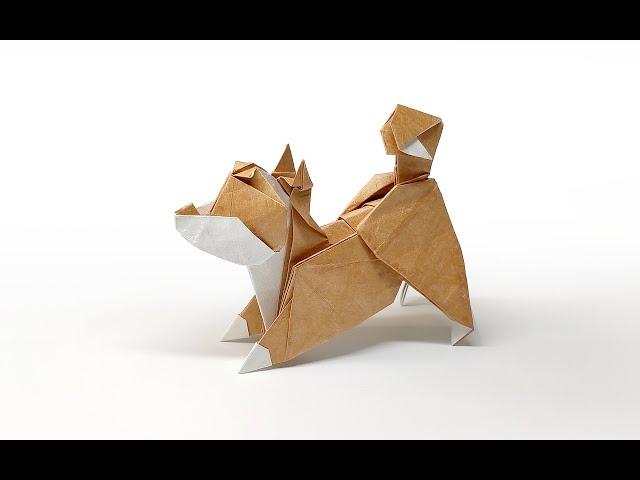 Origami Shiba Inu