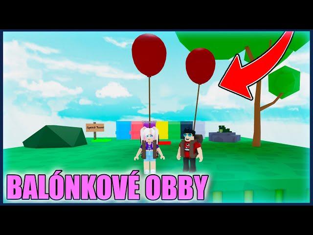 BALONKY BALONKY ! Roblox The Balloon Obby w/@VendaliRoblox