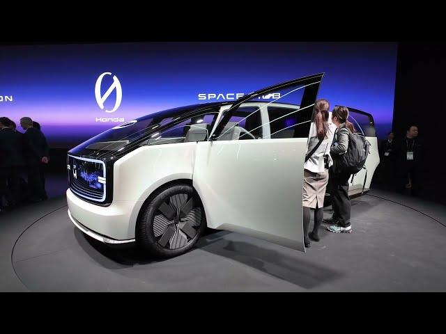 Honda Space Hub & Saloon Concepts at CES