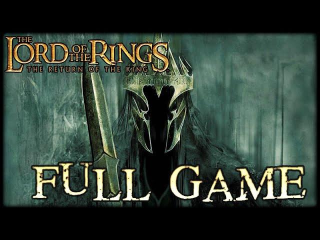 Lord of the Rings: The Return of the King FULL GAME Longplay (PS2, Gamecube)