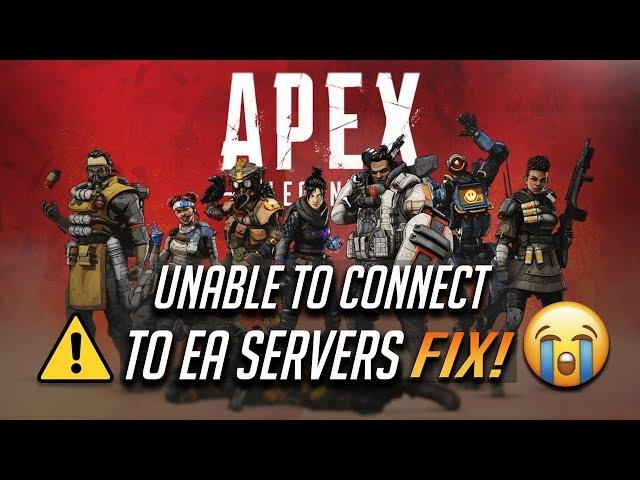 Fix Apex Legends  "Unable to Connect to EA Servers" | "Connection To Server Timed Out" Error