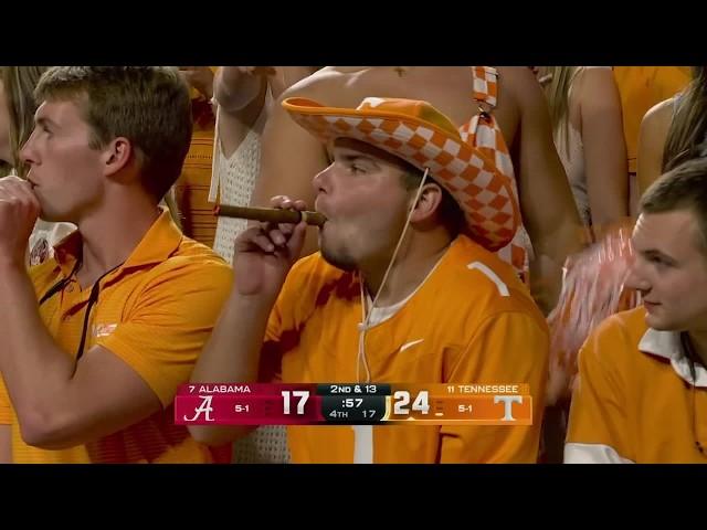 Tennessee fans light cigars to celebrate win over Alabama | ESPN College Football