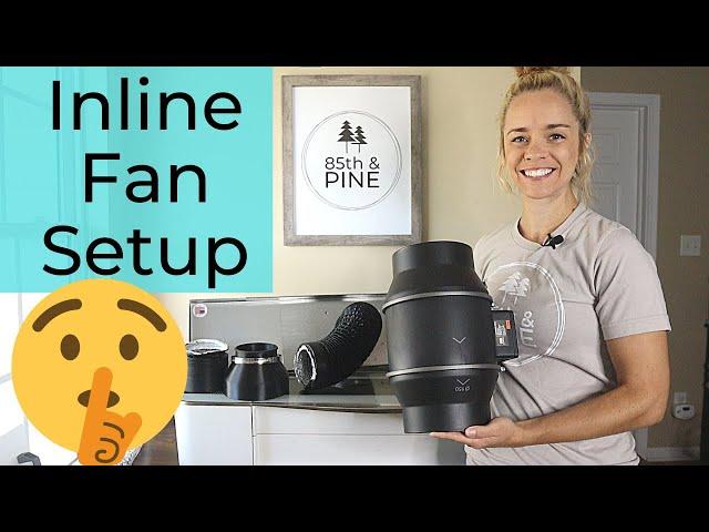 Best Fan for Laser Cutters - Inline Fan Setup for Glowforge