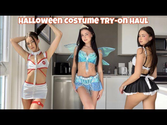 HALLOWEEN COSTUME TRY ON HAUL