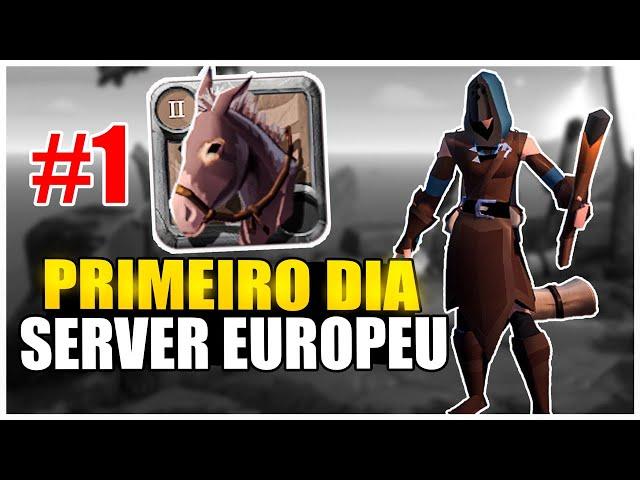 COMEÇANDO DO ZERO NO SERVIDOR EUROPEU #1!! Albion Online