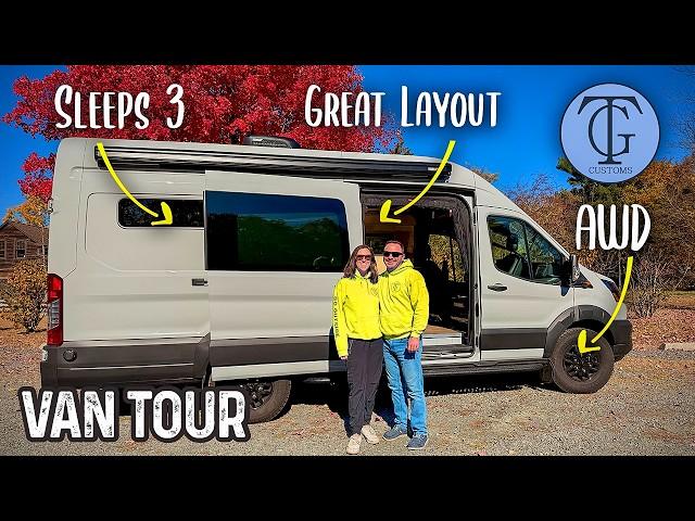 DREAM VAN BUILD Ford Transit TRAIL Camper Conversion W/Hidden Shower & Toilet