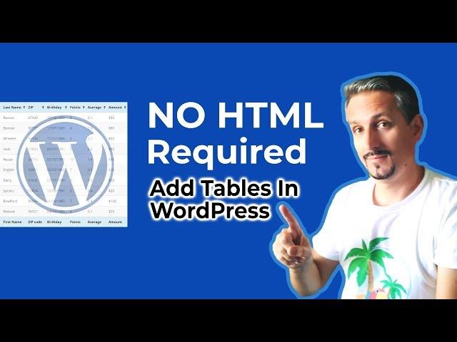 TablePress Tutorial: Add WordPress Tables Without Coding