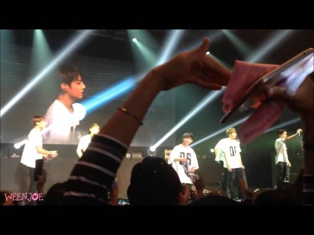 [FANCAM] 150606 BTS THE RED BULLET IN MALAYSIA - (ORIGINAL VERSION) ENDING+VMIN MOMENT #방탄소년단