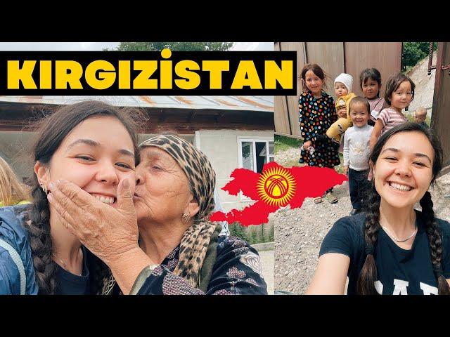 KIRGIZİSTAN’da TÜRKLERİ ÇOK seviyorlar! Köyleri geziyorum