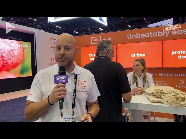 InfoComm 2023: Yodeck Shows Digital Signage Media Player, Talks Cloud-Based Content Management