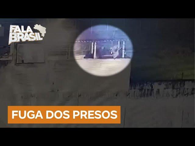 Imagens mostram fuga de detentos em presídio no interior da Bahia