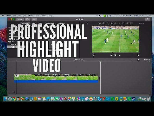 How to Make a Soccer/Football Highlight Video