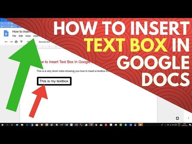 How to Insert Text Box in Google Docs