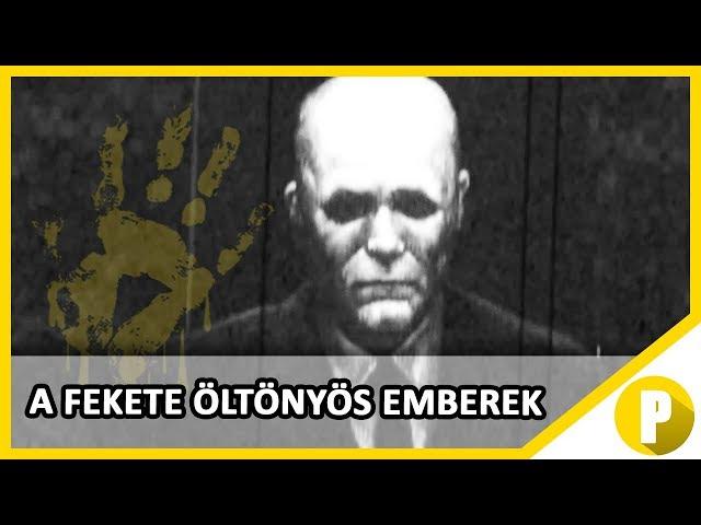 fekete öltönyös emberek