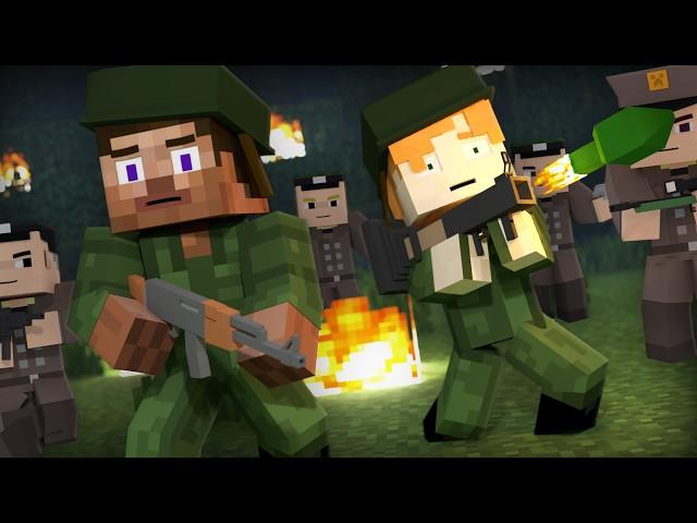 Steve Went To The Army - Alex and Steve Life (Minecraft Animation)