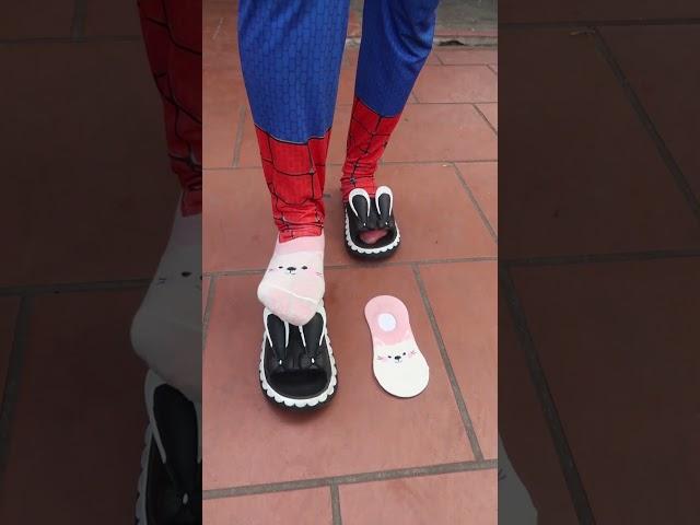 Super cool bunny sandals  #viral #satisfying #funny