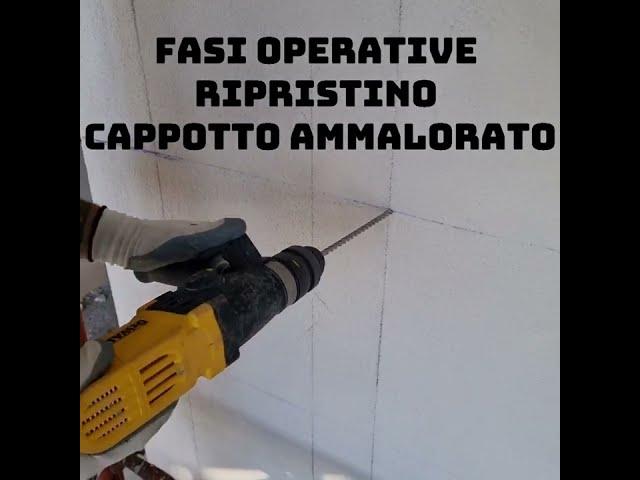 Cappotto termico ammalorato_fasi operative di ripristino