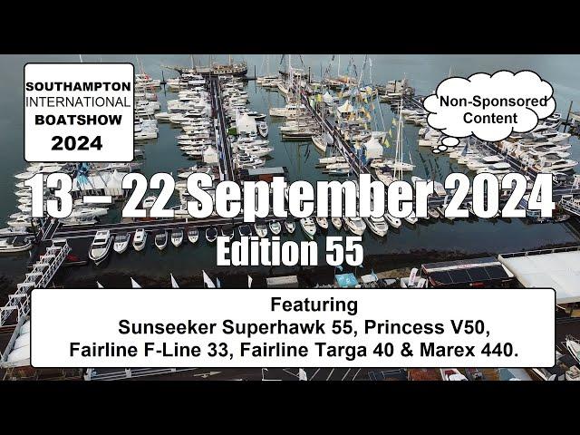 Southampton International Boat Show 2024 - Review #sibs #sibs2024