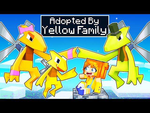 Adopted by the YELLOW FAMILY in Minecraft!