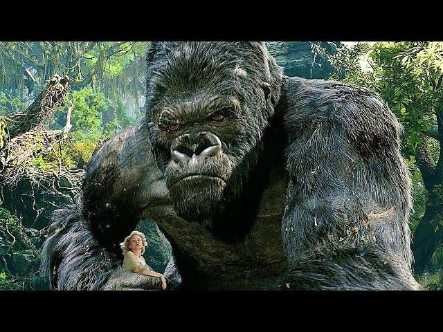 King Kong vs T-Rexes - Fight Scene - Movie CLIP [1080p 60 FPS HD]