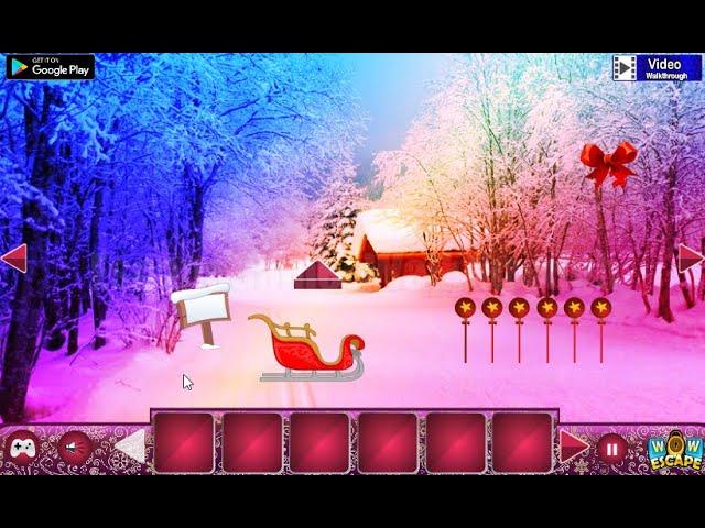 WOW Christmas Chariot Forest Escape Walkthrough [WowEscape]