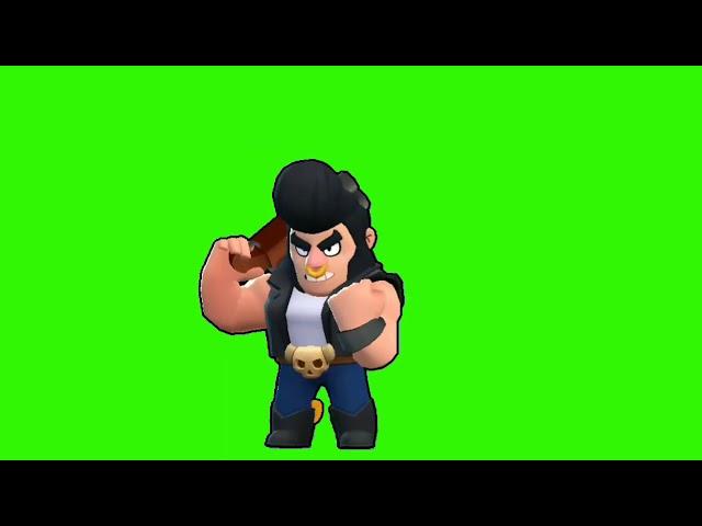 Футаж Булла Бравл Старс | Footage green screen Bull Brawl Stars