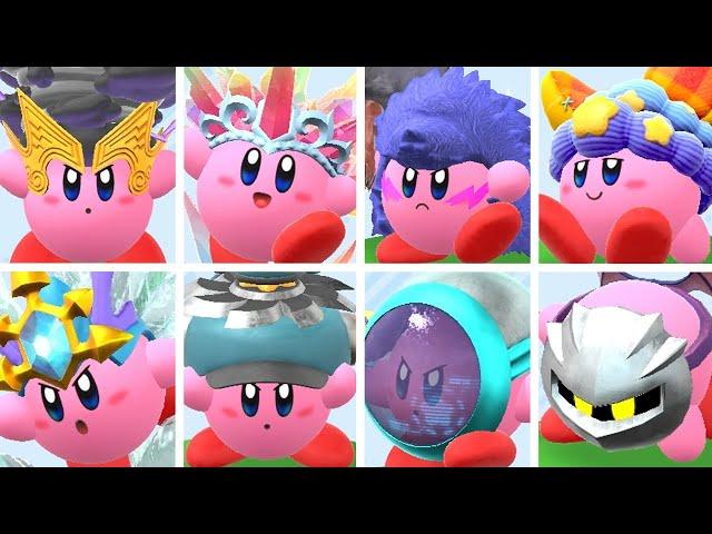 Kirby and the Forgotten Land - All Copy Abilities & Evolutions