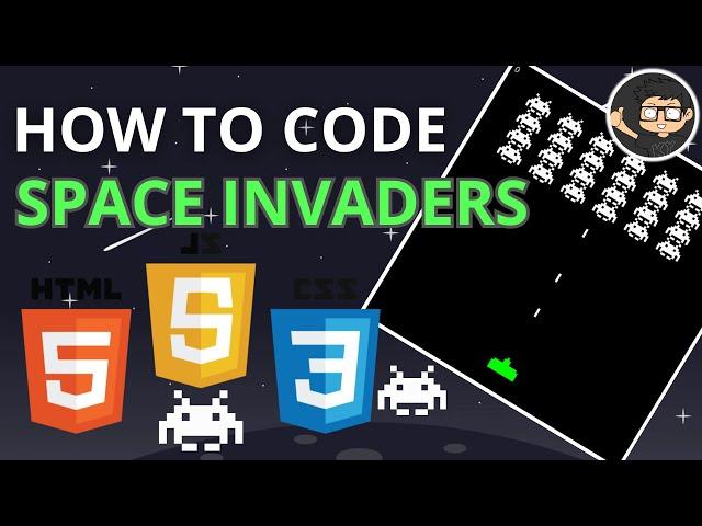 Code Space Invaders in Javascript HTML CSS