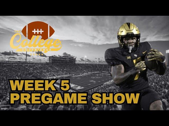 College Football Week 5 Pregame Show | The College Football Experience