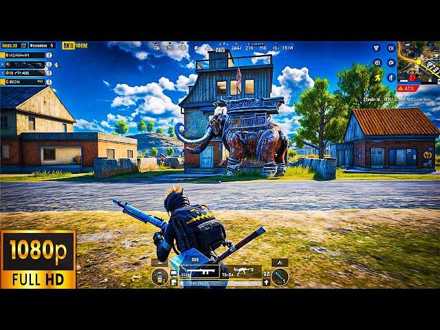 hdr+90fps best clutches gameplay pubg mobile emulator (gameloop)