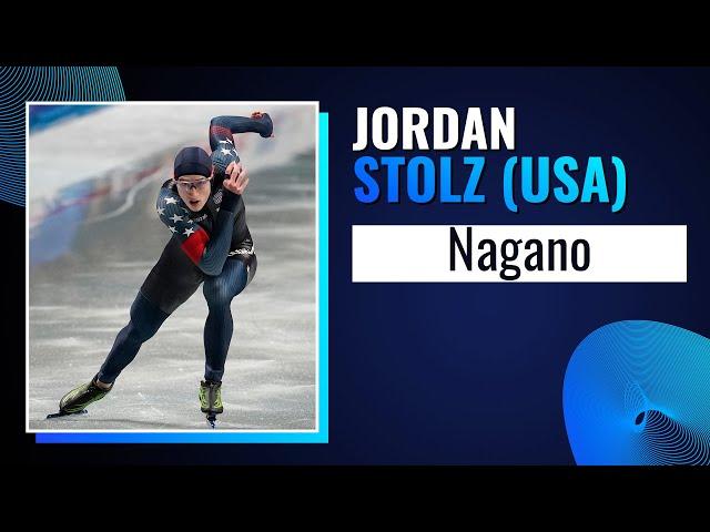Faultless Jordan Stolz Wins Another Gold | Men 500m | Nagano 2024 | #SpeedSkating