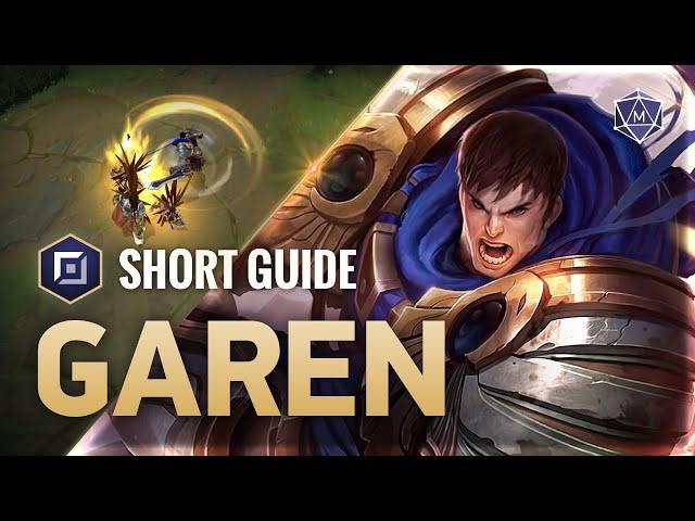 4 Minute Guide to Garen Top | Mobalytics Short Guides