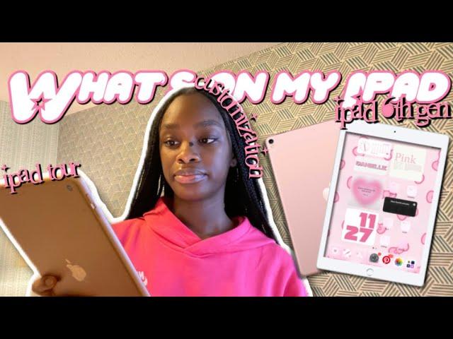 WHAT’S ON MY IPAD| VLOGMAS 005 | ipad tour, apps, customization, more!