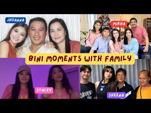 [ENG SUB] BINI Moments With Their Family Part 2 | BINI VIDEOS