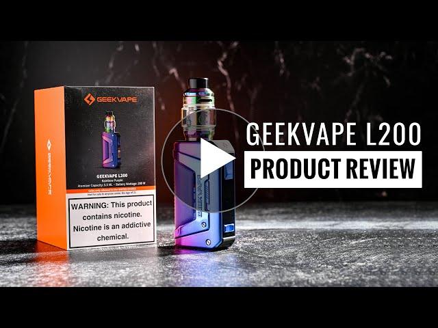 GeekVape L200 Review: Is This the Ultimate Vaping Device? | Black Note