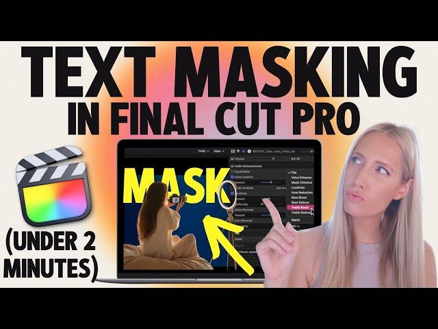  Tutorial: How to Text Mask (Free!) in Final Cut Pro