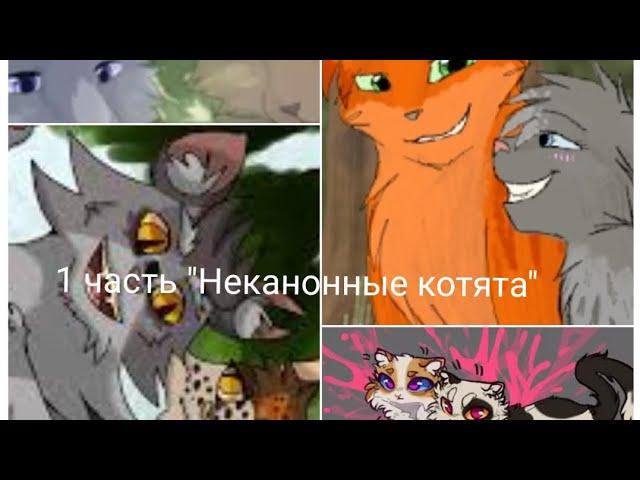 1 часть "Неканонные котята" ( идея не моя) #котывоители