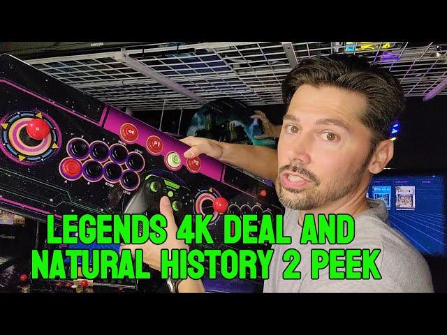 ATGAMES LEGENDS HD 4K UPDATE & NATURAL HISTORY 2 TABLES GAMEPLAY