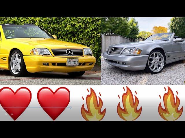 AMG VS BRABUS R129 V12 7.3L ! WHAT IS THE BEST MERCEDES SL IN THE WORLD ??? #r129 #sl63amg