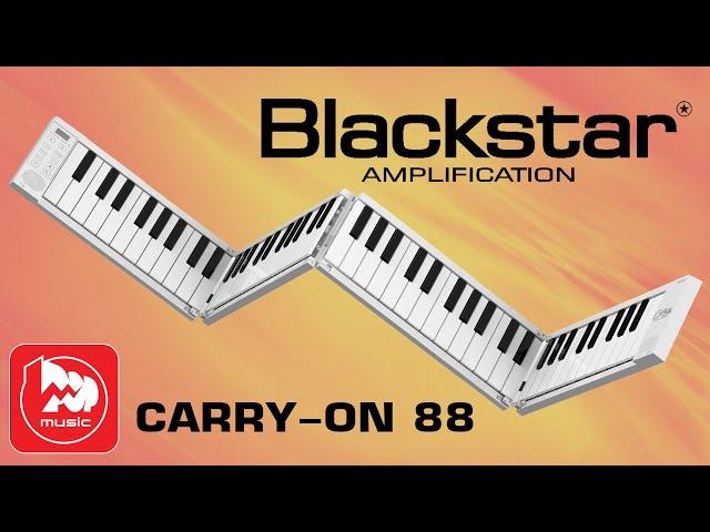 [Eng Sub] Super-compact digital folding piano - BLACKSTAR CARRY-ON 88